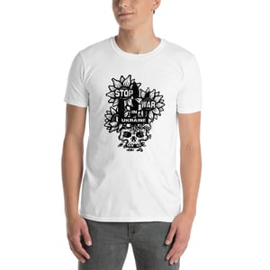 Image of Stop war in Ukraine Unisex T-Shirt