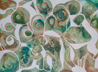 Image 1 of 'The Bush Sprites' 1/1 Original mixed media on canvas