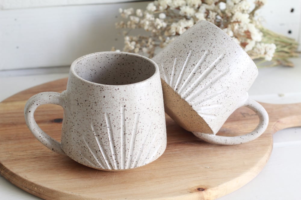 Image of Handmade Ceramic Speckled Mug
