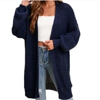 Image 2 of Cable Knit Cardigan