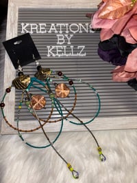 Image 1 of Blissful  Moments Large Hoops