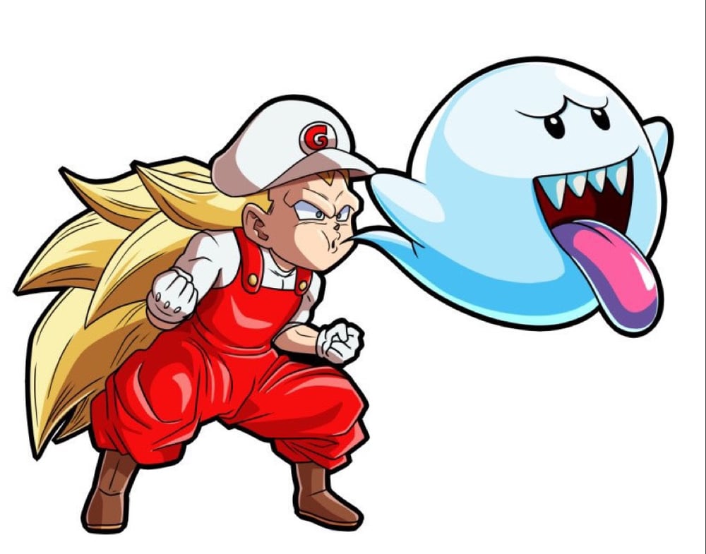 Image of Gotenks & Boo Mashup