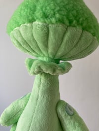 Image 3 of Lime Green Tall Shroom Folk Doll