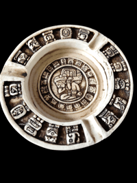 Image 1 of Mayan Style Ash Tray 