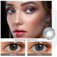 Image 4 of Fresh and go 3 tone yearly contact lenses with case 