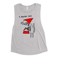 Image 2 of proper lady Ladies’ Muscle Tank 