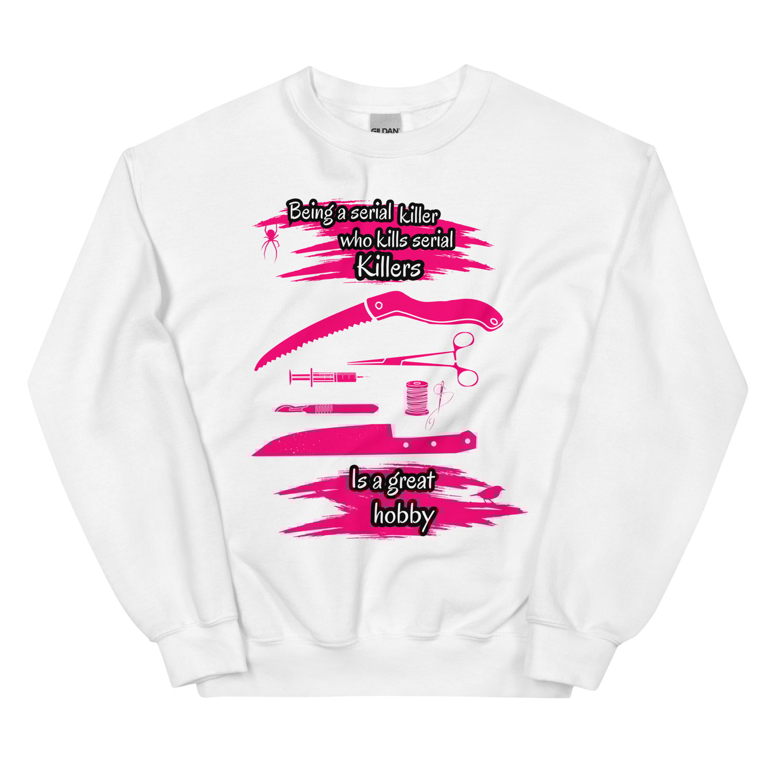 Image of Officially licensed being a serial killer Unisex Sweatshirt