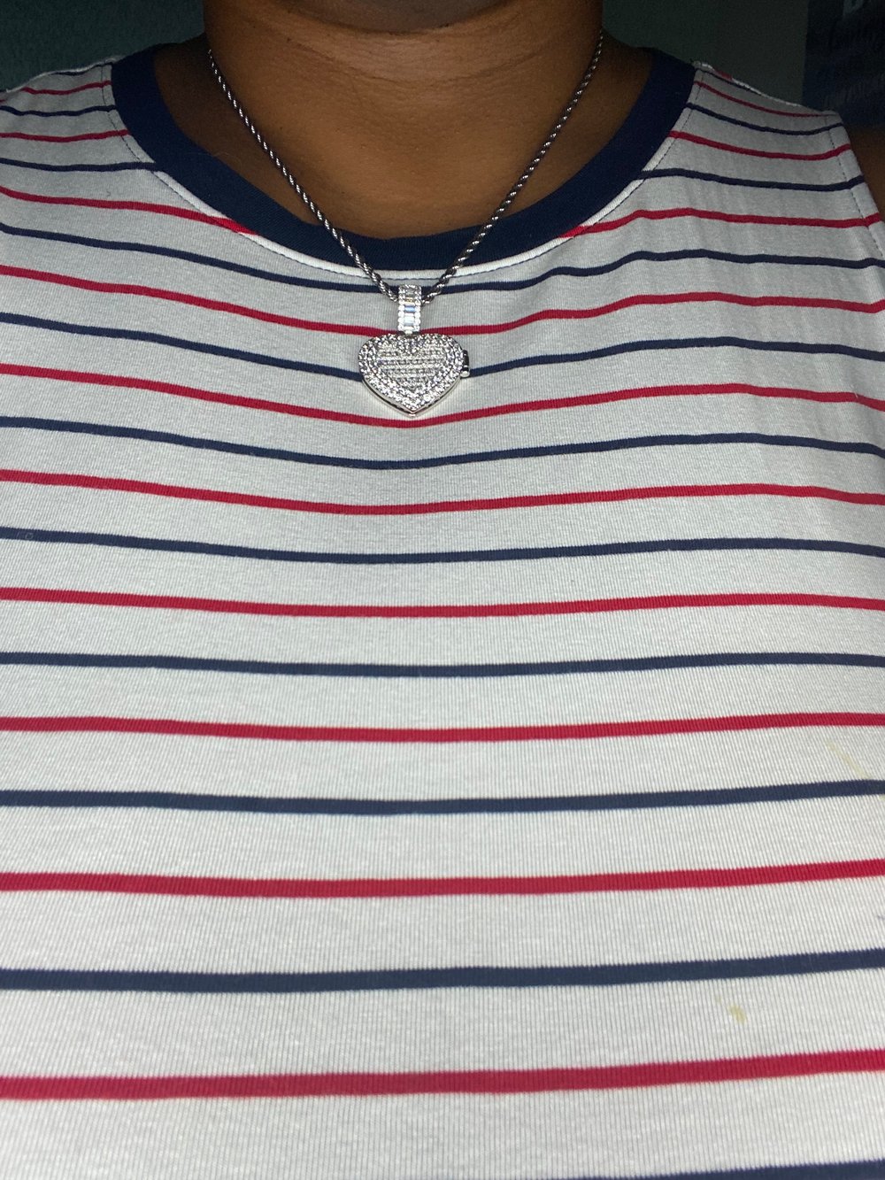 Photo heart Necklace