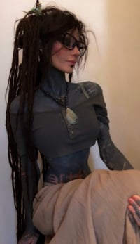 Image 1 of Labradorite silver necklace 