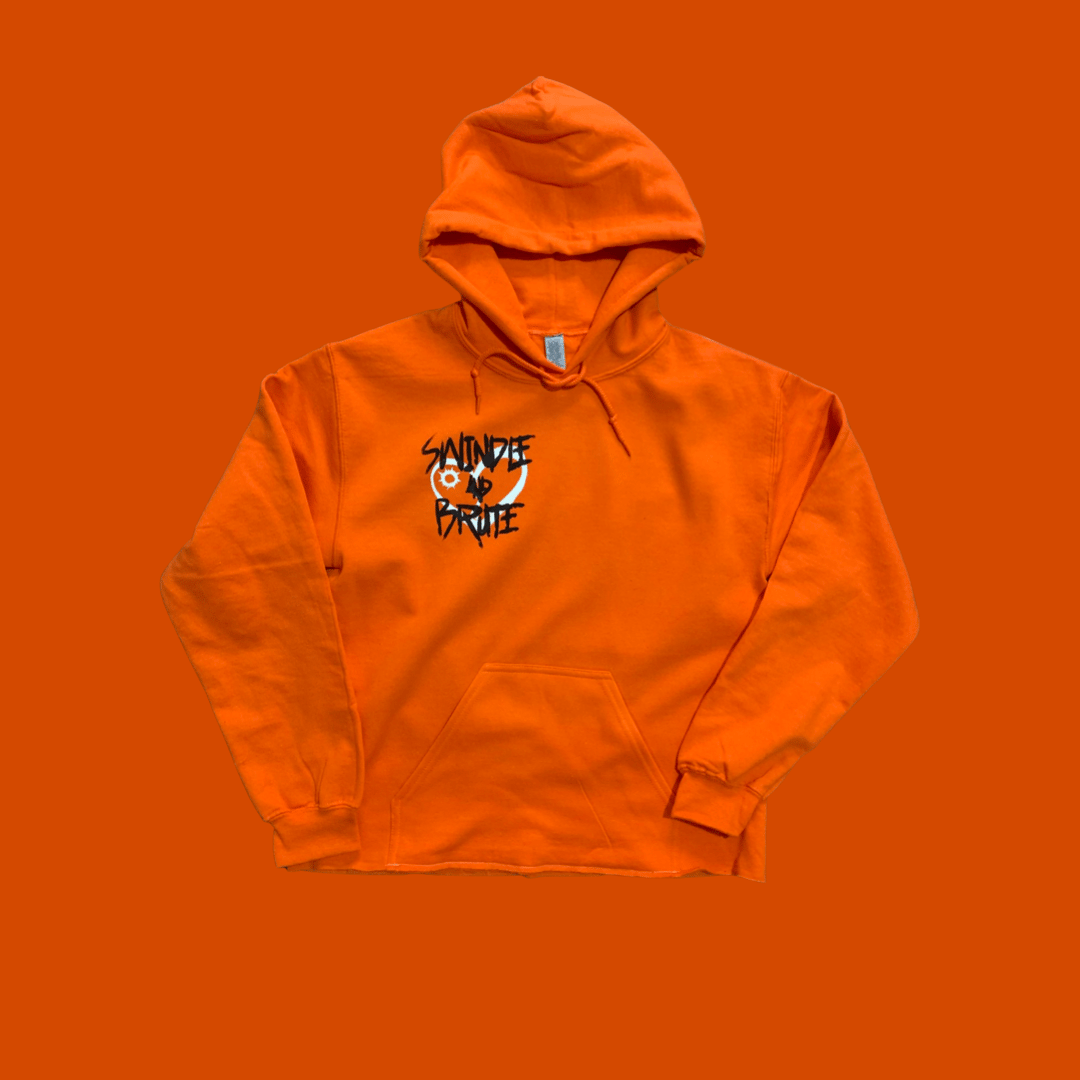 Dark hot sale orange hoodie