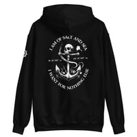 Image 1 of Of Salt & Sea Unisexy Hoodie - Black