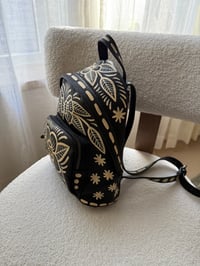 Image 2 of Hand Painted Mini Backpack