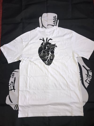 Image of I 🖤 NFY Tee (Black Heart Logo)
