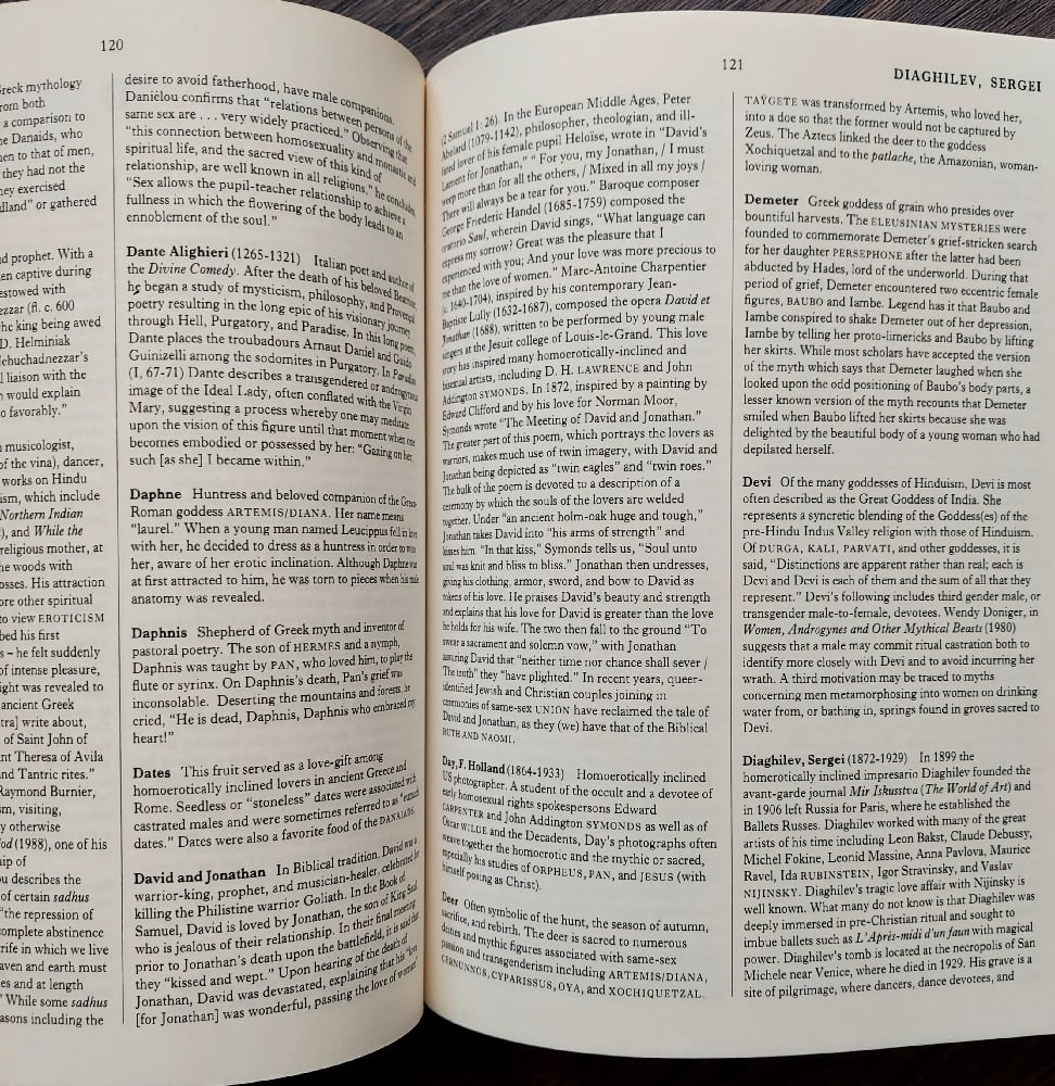 Cassell's Encyclopedia of Queer Myth, Symbol, and Spirit, by Randy P. Conner 