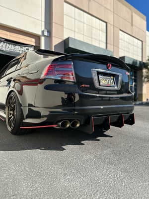 Image of Acura TL Type S V2 rear diffuser (center ONLY)