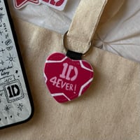 Image 1 of 1D 4ever keychain