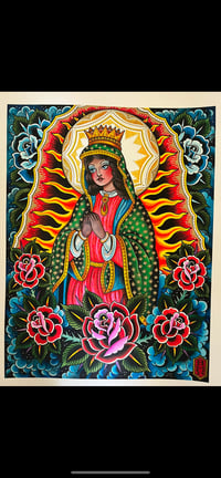 Virgin Mary print