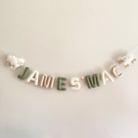Sheep Name Garland - Meadow