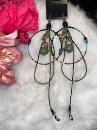 Image 1 of Radiance Gems Large Hoop earrings