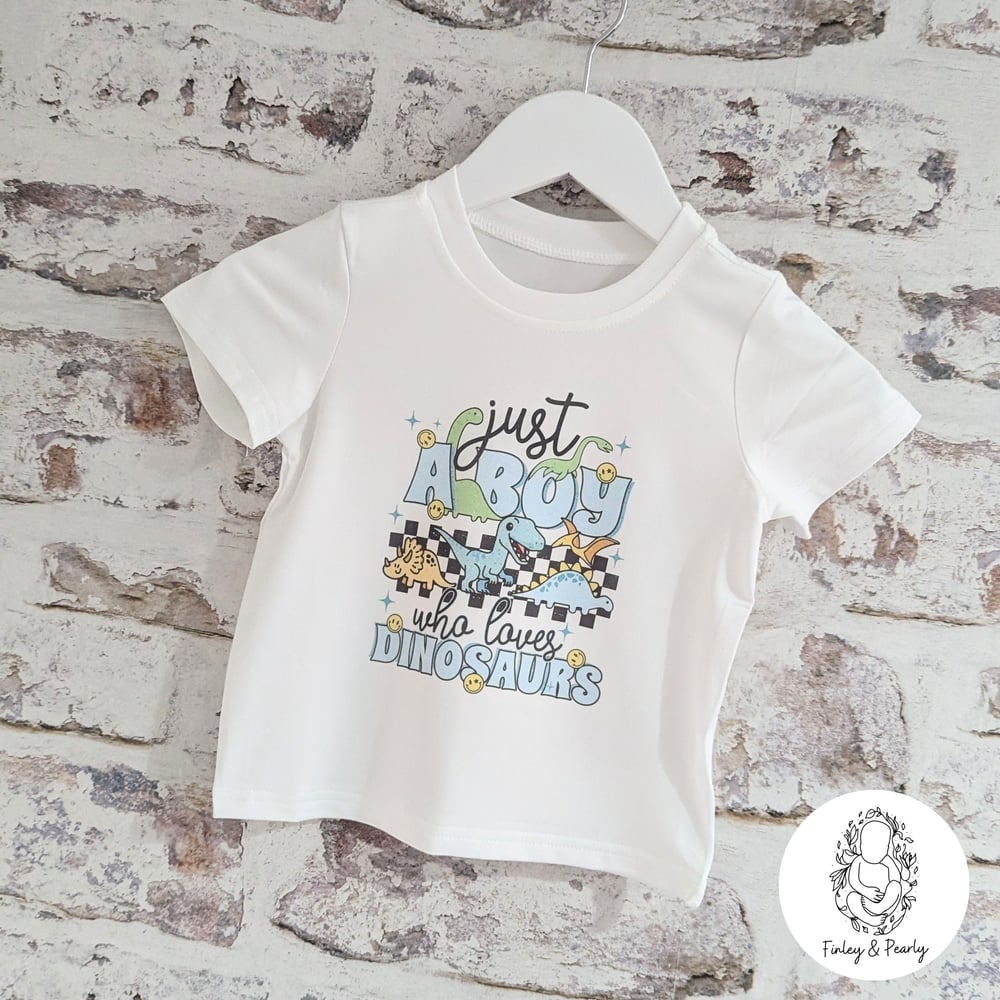T-SHIRT: Dinosaur Boy Or Girl