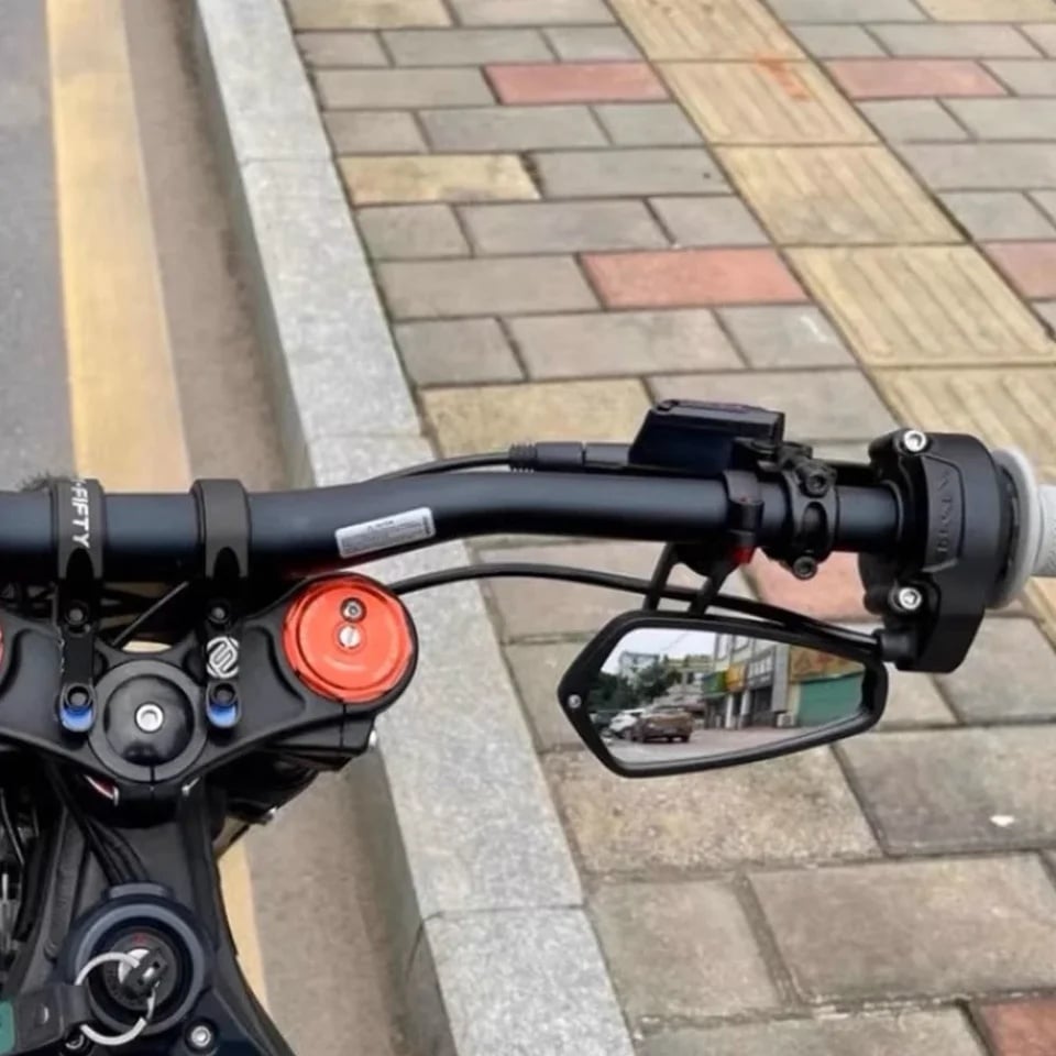 HANDLEBAR / BAR END MIRROR SET