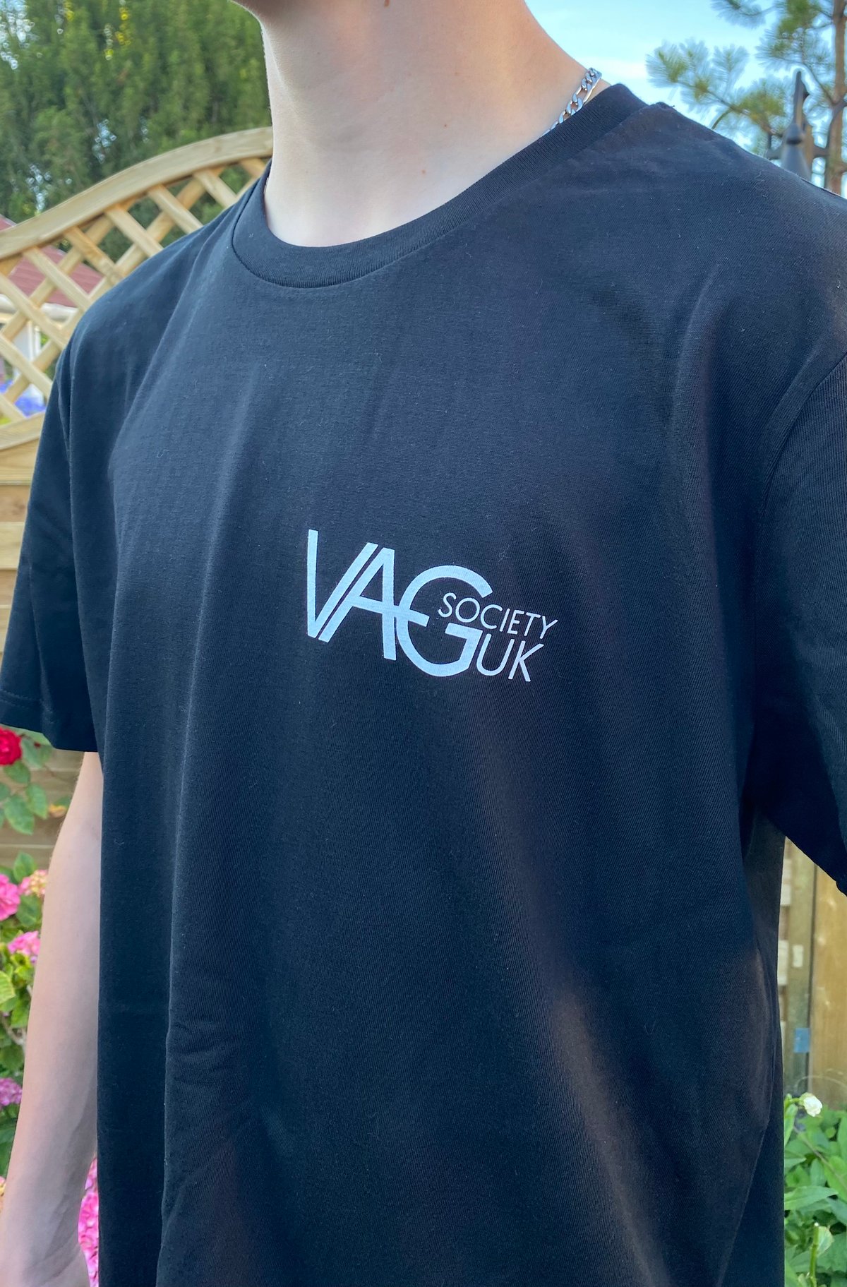 Image of VAGSocietyUK Black Wheel T-Shirt