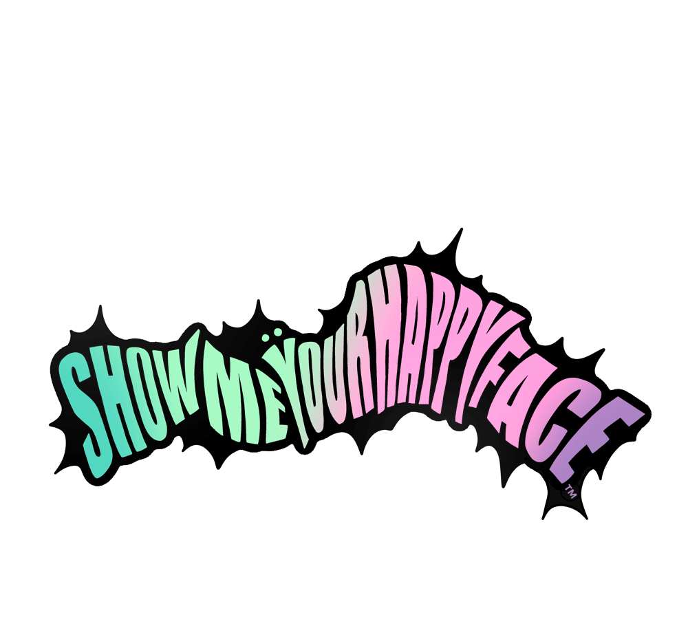 Image of SMYHF Logo Sticker (Pink Acid)