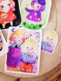 Image 2 of Halloween sticker pack 