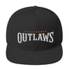 Outlaws - Black Snapback Cap