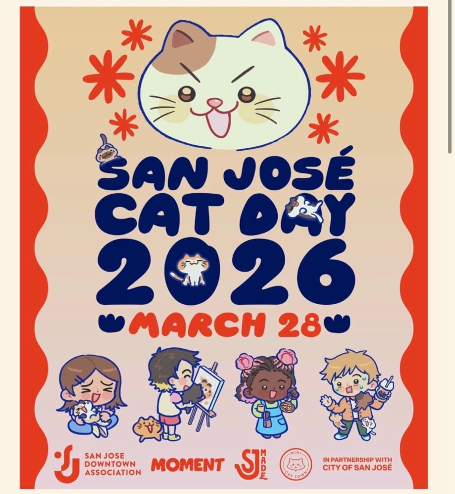 Image of SJ Made San Jose Cat Day 2026