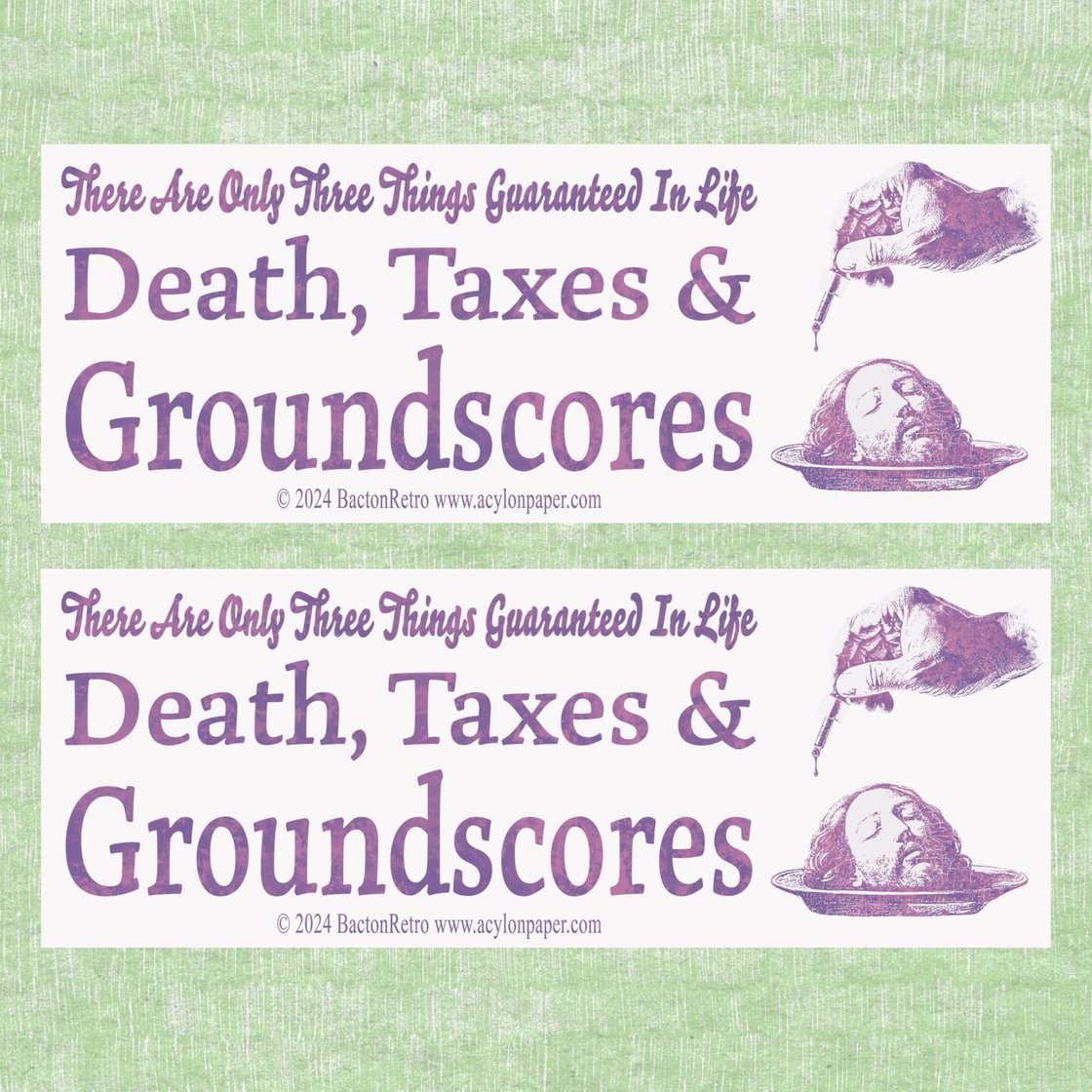 Image of Groundscore - Bumper Stickers