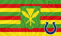 Colts Flag Kanaka Maoli