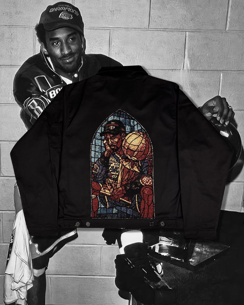KOBE BRYANT STAINED GLASS WORK JACKET