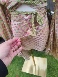 Image 3 of Tulum co ord set - wrap skirt and top 6-14 uk