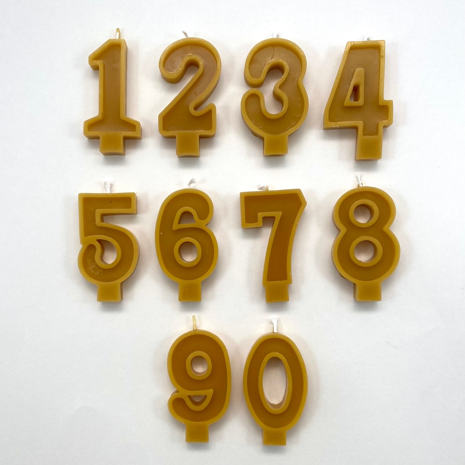 Image of Beeswax Birthday Candle