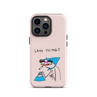 Image 21 of lady things Tough Case for iPhone® 