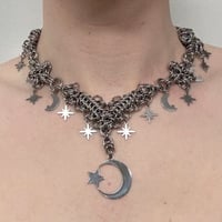 Image 4 of I See Stars From The Moon Necklace