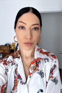 Image 7 of GOLD STAINLESS STEEL BARBED WIRE HOOPS