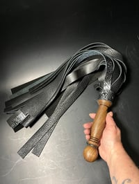 Image 4 of Black Beating Beauty Flogger