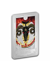 Image 5 of 2024 1 oz Silver $2 Tarot Cards: The Devil