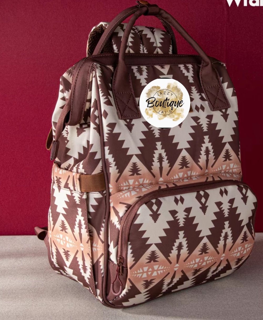 WildWest Nylon Backpack & Purse 