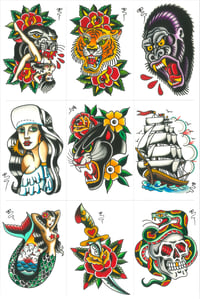 Image 1 of Traditional Post Card Set