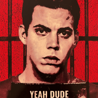 Image 4 of Steve-O Signed “Mug Shot” Skateboard Deck