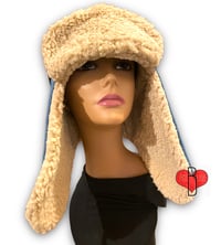 Image 1 of Custom Denim Trappers Hat 