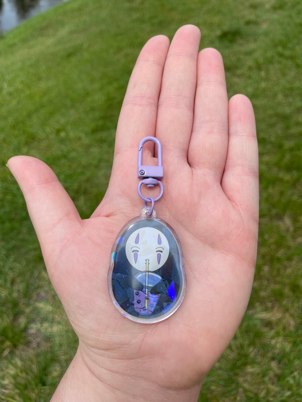 Image of Spirit Plush Pillow & Acrylic Keychain