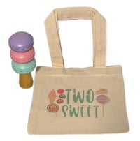 Image 6 of Mini Two Sweet Dessert Tote Bags 