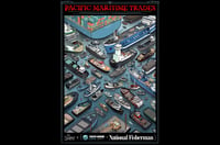 Image 3 of Pacific Maritime Trades Poster 13” X 19”