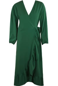 Image 5 of “The Gabriella Dress” IN GREEN