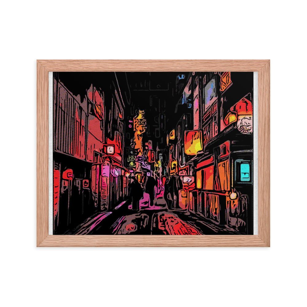 ZEN EXP - Chinatown I Framed photo paper poster