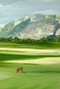 Image 3 of ‘Down By The Water Hole’ 2025 oil on canvas